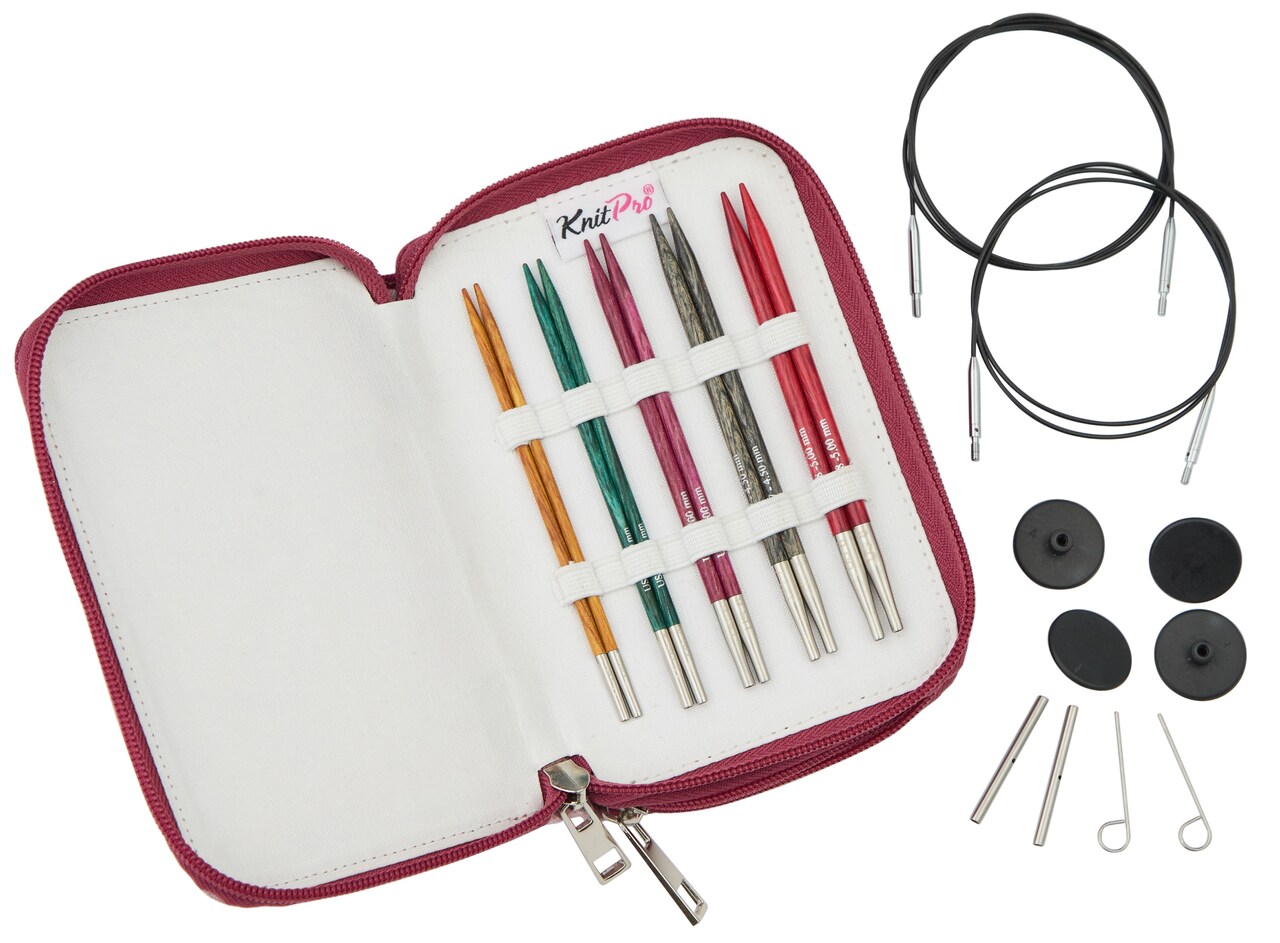 KnitPro-Dreamz Starter Interchangeable Needles Set 5"-5 Pair Interchangeable Tips